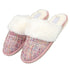 Faux Fur Mule Slipper - Pink